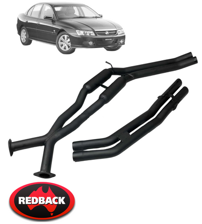 REDBACK 2.5" CATBACK EXHAUST TO SUIT HOLDEN CALAIS VT VX VY L67 SUPERCHARGED 3.8L V6