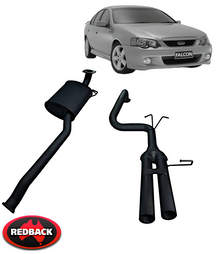 REDBACK 2.5" CATBACK PERF. EXHAUST SYSTEM FOR FORD BARRA 156 182 190 195 240T 245T E-GAS 4.0L I6