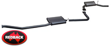REDBACK 2.5" CATBACK SPORTS EXHAUST SYSTEM TO SUIT FORD FALCON AU MPFI SOHC VCT 4.0L I6 SEDAN ONLY