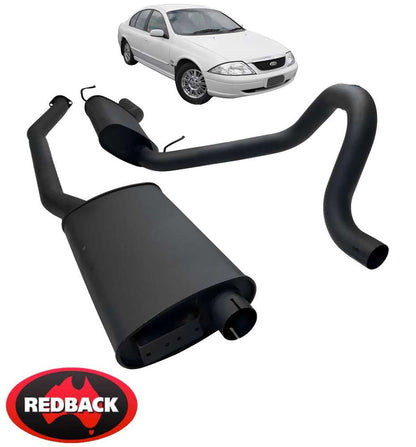 REDBACK 2.5" CATBACK SPORTS EXHAUST SYSTEM TO SUIT FORD FAIRMONT EF YTR 4.0L I6 SEDAN ONLY