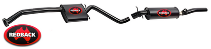REDBACK 2.5" CATBACK PERFORMANCE EXHAUST SYSTEM TO SUIT HOLDEN BUICK L27 3.8L V6 SEDAN ONLY