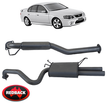 REDBACK 2.5" CATBACK PERFORMANCE EXHAUST SYSTEM FOR FORD BARRA 156 182 190 E-GAS 4.0L I6 SEDAN ONLY