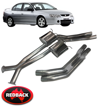 REDBACK DUAL 3" CATBACK EXHAUST SYSTEM TO SUIT HSV GTO V2 LS1 5.7L V8