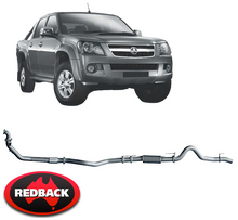 REDBACK EXTREME DUTY EXHAUST SYSTEM TO SUIT HOLDEN COLORADO RC 4JJ1-TC TURBO DIESEL 3.0L I4