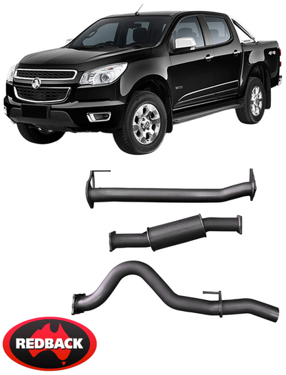 REDBACK EXTREME DUTY EXHAUST SYSTEM TO SUIT HOLDEN COLORADO RG LWN TURBO DIESEL 2.8L I4 FROM 09/2016