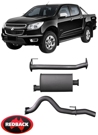 REDBACK EXTREME DUTY EXHAUST SYSTEM TO SUIT HOLDEN COLORADO RG LWN TURBO DIESEL 2.8L I4 FROM 09/2016