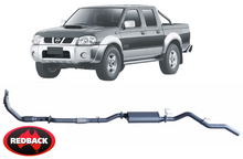 EXTREME DUTY EXHAUST SYSTEM W/ LARGE MUFFLER FOR NISSAN NAVARA D22 YD25DDT 2.5L I4 1/07 ON UTE & CAB