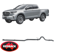 REDBACK EXTREME DUTY EXHAUST SYSTEM TO SUIT MAZDA BT-50 B30 TF 4JJ3-TCX TURBO DIESEL 3.0L I4