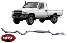 EXTREME DUTY EXHAUST SYSTEM FOR TOYOTA LANDCRUISER VDJ79R 1VD-FTV 4.5 V8 TO 10/16 SINGLE CAB