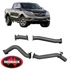 REDBACK EXTREME DUTY EXHAUST SYSTEM TO SUIT MAZDA BT-50 UP UR P5AT TURBO DIESEL 3.2L I5 FROM 07/2016