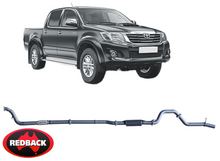 REDBACK EXTREME DUTY EXHAUST SYSTEM TO SUIT TOYOTA HILUX KUN16R KUN26R 1KD-FTV TURBO DIESEL 3.0L I4