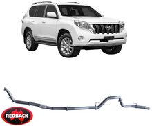 REDBACK EXTREME DUTY EXHAUST SYSTEM FOR TOYOTA PRADO KDJ120R KDJ125R KDJ150R KDJ155R 1KD-FTV 3.0L I4
