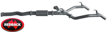 REDBACK EXTREME DUTY TWIN EXHAUST SYSTEM FOR TOYOTA LANDCRUISER VDJ76R 1VD-FTV 4.5 V8 11/16 ON WAGON