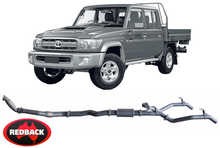 EXTREME DUTY TWIN EXHAUST SYSTEM FOR TOYOTA LANDCRUISER VDJ79R 1VD-FTV 4.5L V8 10/2012 ON TO 10/2016