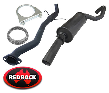 REDBACK PERF. EXHAUST SYSTEM WITH HOTDOG TO SUIT HOLDEN COMMODORE VG VR VS 304 5.0L V8 EXCEPT SEDAN