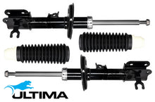 PAIR OF ULTIMA FRONT GAS SHOCK ABSORBERS TO SUIT HOLDEN BARINA MJ B12D1 B12D2 1.2L I4