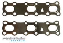 PLATINUM EXHAUST MANIFOLD GASKET SET TO SUIT NISSAN PATHFINDER R51 R52 VQ35DE VQ40DE 3.5L 4.0L V6