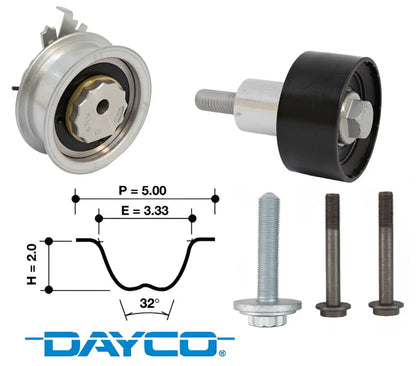DAYCO TIMING BELT KIT TO SUIT AUDI CZCA CHZB CMBA CXSB CPTA CZEA CUKB CVNA DPCA CHPB 1.0 1.4 1.5 I4