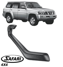 SAFARI V-SPEC SNORKEL TO SUIT NISSAN PATROL GR GU Y61 ZD30DDTI TURBO DIESEL 3.0L I4 FROM 09/2004