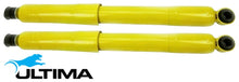 PAIR OF ULTIMA REAR HEAVY DUTY SHOCK ABSORBERS TO SUIT TOYOTA PRADO KDJ90R KDJ95R 1KD-FTV 3.0L I4