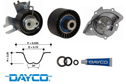 DAYCO TIMING BELT KIT TO SUIT FORD TXDB TXMA TURBO DIESEL 2.0L I4
