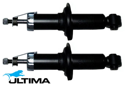 2 X ULTIMA REAR GAS SHOCK ABSORBER FOR SUBARU LIBERTY BE EJ251 2.5 F4 EXCL SELF LEVELLING SUSPENSION