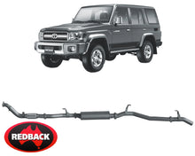 EXTREME DUTY EXHAUST SYSTEM W/ MUFFLER FOR TOYOTA LANDCRUISER VDJ76R 1VD-FTV 4.5L V8 TO 10/16 WAGON