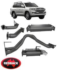 REDBACK EXTREME DUTY EXHAUST SYSTEM TO SUIT TOYOTA LANDCRUISER VDJ200R 1VD-FTV 4.5 V8 WITH DPF