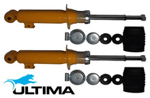 2 X ULTIMA FRONT GAS SHOCK ABSORBER TO SUIT MITSUBISHI TRITON ML 6G74 3.5 V6 SUITS COIL SPRING MODEL