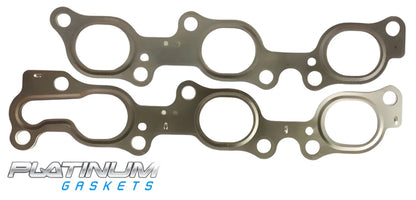 PLATINUM EXHAUST MANIFOLD GASKET SET TO SUIT TOYOTA LANDCRUISER FZJ75R FZJ78R 1FZ-FE 4.5L I6