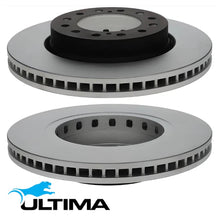 ULTIMA FRONT VENTED DISC BRAKE ROTOR SET TO SUIT ISUZU D-MAX TFS TFR 4JJ3-TCX RZ4E-TC 1.9L 3.0L I4