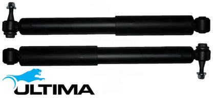 2 X ULTIMA REAR GAS SHOCK ABSORBER TO SUIT FORD FALCON BA BF BARRA E-GAS 182 190 4.0L I6 WAGON ONLY