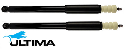 PAIR OF ULTIMA REAR GAS SHOCK ABSORBERS TO SUIT HOLDEN BARINA MJ B12D1 B12D2 1.2L I4