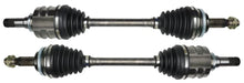 PAIR OF FRONT CV DRIVE SHAFTS TO SUIT TOYOTA COROLLA ZRE172R 2ZR-FE 1.8L I4