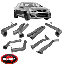 DUAL 3" CATBACK EXHAUST SYSTEM W/ REAR MUFFLER DELETE FOR HOLDEN COMMODORE VE L76 L77 L98 6.0L V8