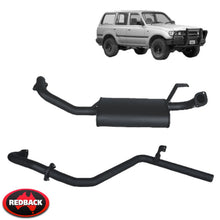 REDBACK PERF. EXHAUST SYSTEM FOR TOYOTA LANDCRUISER FZJ80R HZJ80R 1FZ-FE 1H-Z 4.2L 4.5 I6 WAGON ONLY