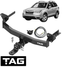 TAG HEAVY DUTY TOW BAR & WIRING KIT FOR SUBARU FORESTER SJ FB20E FB25 FA20E FA20 EE20 2.0L 2.5L F4
