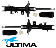 PAIR OF ULTIMA FRONT GAS SHOCK ABSORBERS TO SUIT NISSAN PATHFINDER R50 ZD30DDTI 3.0L I4 FROM 11/2001