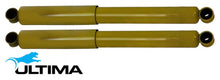 2 X ULTIMA REAR GAS SHOCK ABSORBER TO SUIT NISSAN NAVARA D22 YD25DDT ZD30DDT 2.5L 3.0L I4 4WD ONLY