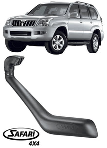 SAFARI V-SPEC SNORKEL TO SUIT TOYOTA PRADO GRJ120R 1GR-FE 4.0L V6 TILL 08/2009