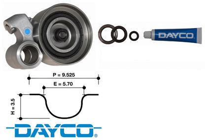 DAYCO TIMING BELT KIT TO SUIT TOYOTA LANDCRUISER HZJ75R HZJ78R HZJ79R HZJ105R 1HZ DIESEL 4.2L I6