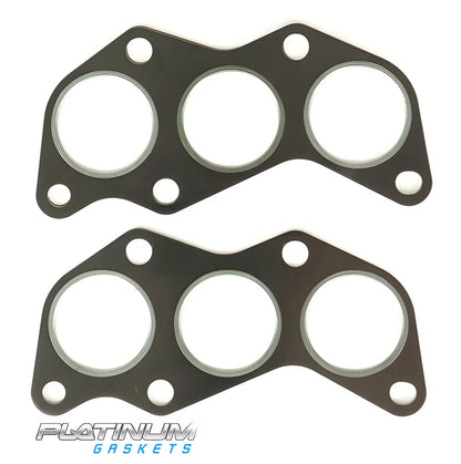 PLATINUM EXHAUST MANIFOLD GASKET SET TO SUIT SUBARU LEGACY B13 EZ30D 3.0L F6 SUITS 180KW SEDAN ONLY