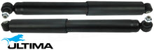 2 X ULTIMA REAR HD SHOCK ABSORBER FOR FORD FALCON BA BF BARRA 182 190 E-GAS 4.0L I6 SUITS RTV MODEL