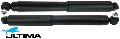2 X ULTIMA REAR HD SHOCK ABSORBER FOR FORD FALCON BA BF BARRA 182 190 E-GAS 4.0L I6 SUITS RTV MODEL