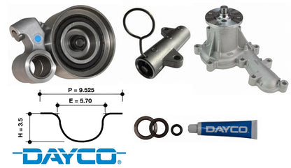 DAYCO TIMING BELT KIT TO SUIT TOYOTA LANDCRUISER HZJ75R HZJ78R HZJ79R HZJ105R 1HZ DIESEL 4.2L I6