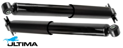 PAIR OF ULTIMA REAR HEAVY DUTY SHOCK ABSORBERS TO SUIT JEEP WRANGLER JK ERB EGT 3.6L 3.8L V6