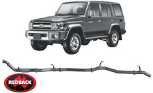 EXTREME DUTY EXHAUST SYSTEM W/O MUFFLER FOR TOYOTA LANDCRUISER VDJ78R 1VD-FTV 4.5L V8 TO 10/16 WAGON