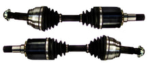 PAIR OF FRONT CV DRIVE SHAFTS TO SUIT TOYOTA LANDCRUISER VDJ200R 1VD-FTV TURBO DIESEL 4.5L V8