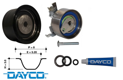DAYCO TIMING BELT KIT TO SUIT HOLDEN ASTRA TR C18SEL X20XEV 1.8L 2.0L I4