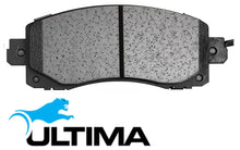 ULTIMA FRONT BRAKE PAD SET TO SUIT SUBARU XV GT FB20C FB20W 2.0L F4